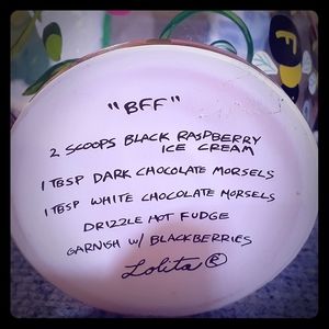 A best friend drink glass